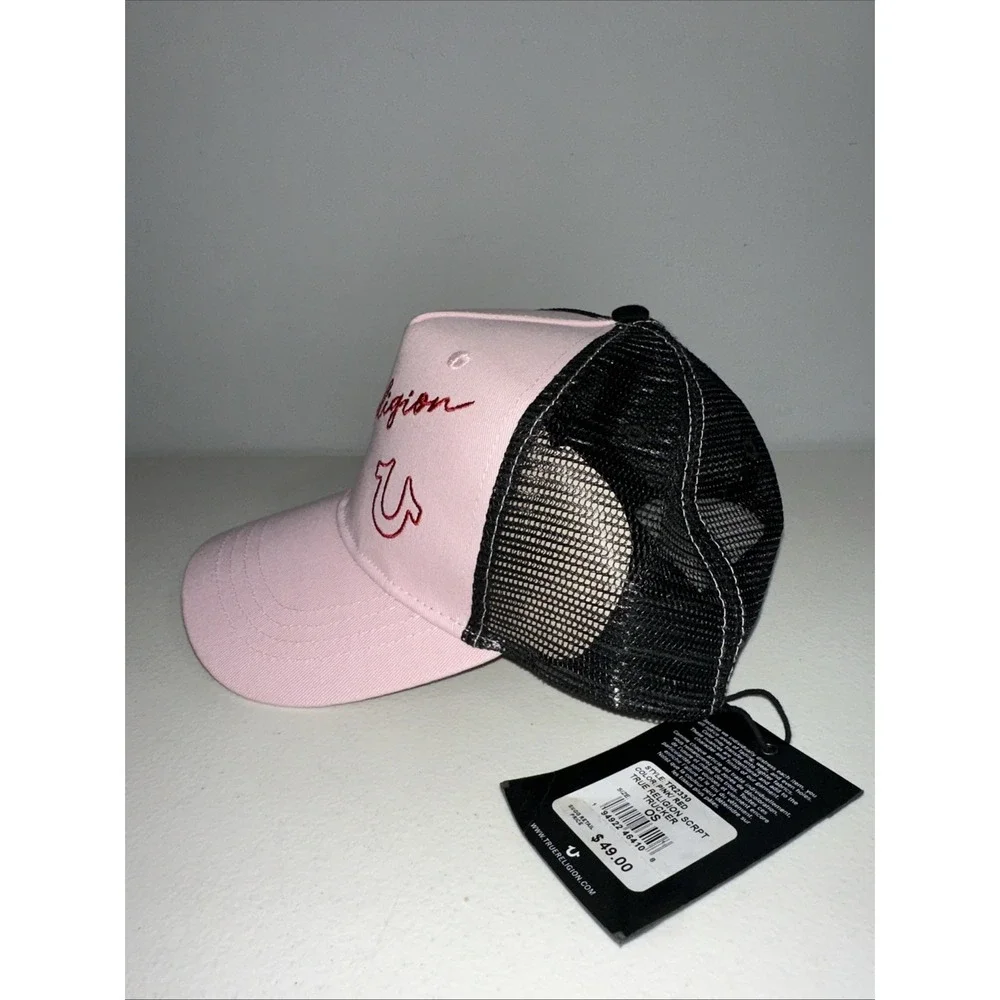 True Religion Adjustable Snapback‎ Embroidered Trucker Cap Hat Brand New
